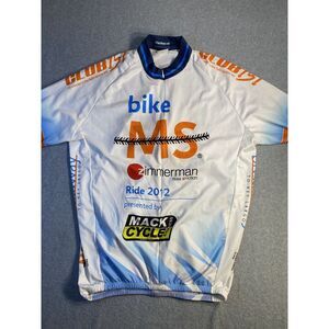 XL Full Zip, Short Sleeve, Veloce Speedware,‎ Interstate Batteries, Bike Shirt